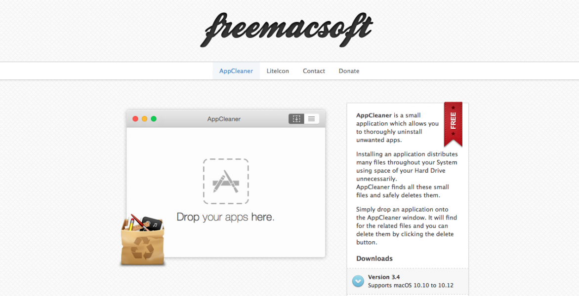 AppCleaner полностью удалит установленное приложение на macOS