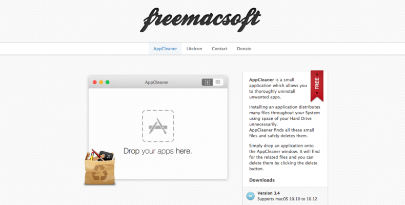 AppCleaner полностью удалит установленное приложение на macOS